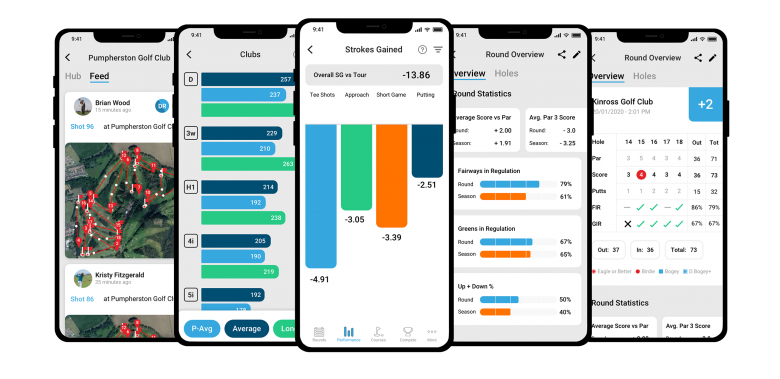 Strokes Gained Group UI