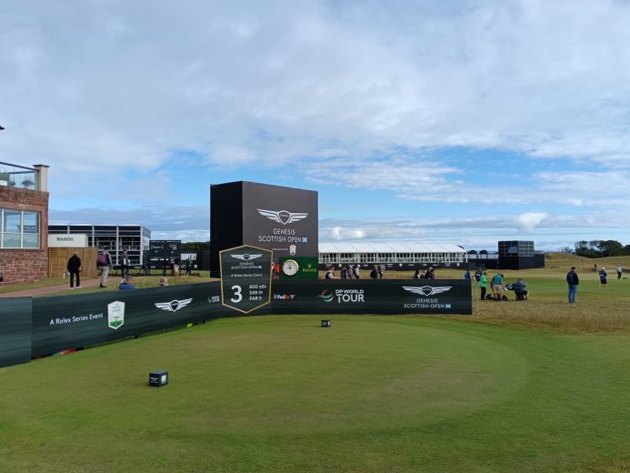 3rd Tee at the Genesis Scottish Open